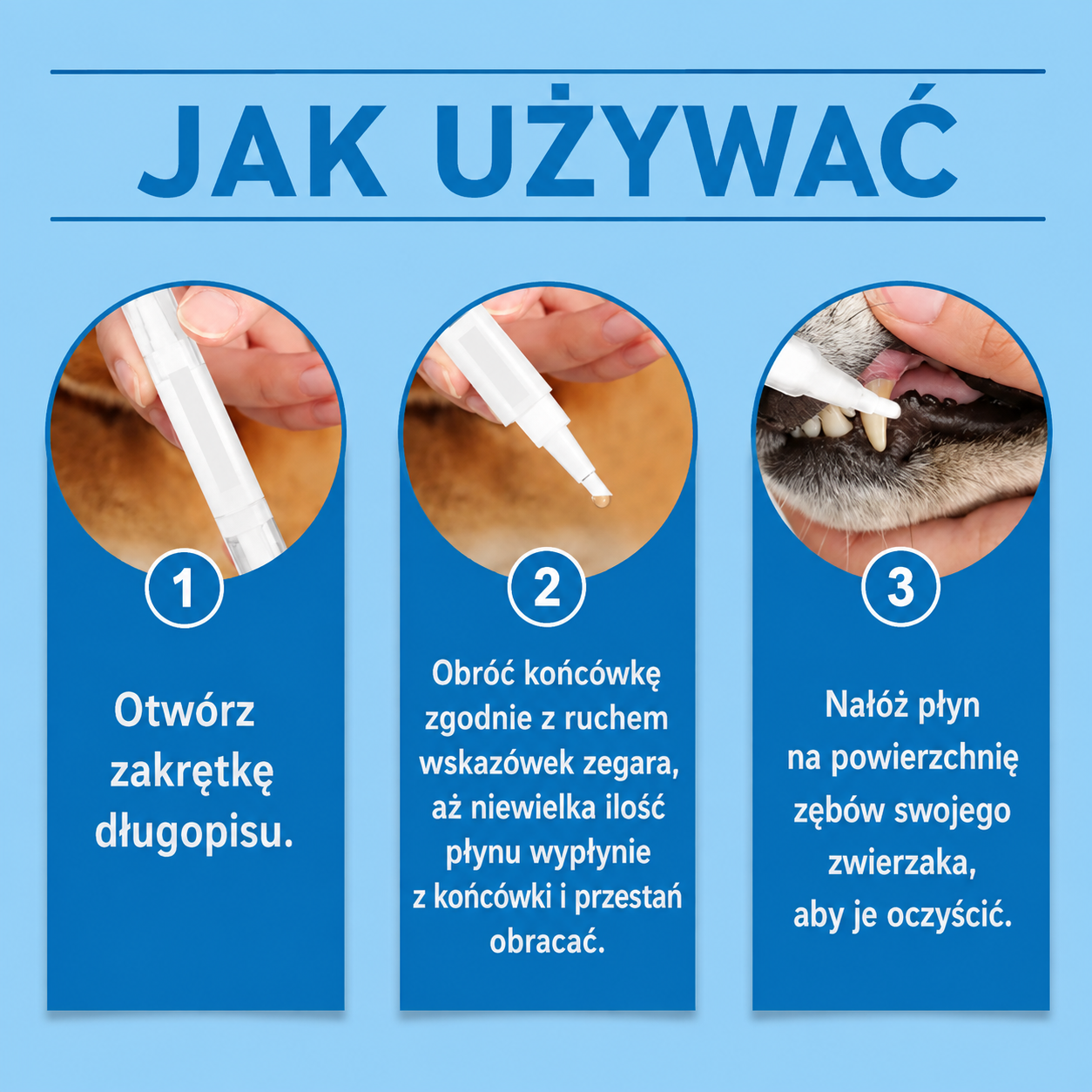 DentiPaw™ – Szczoteczka dentystyczna dla psa i kota